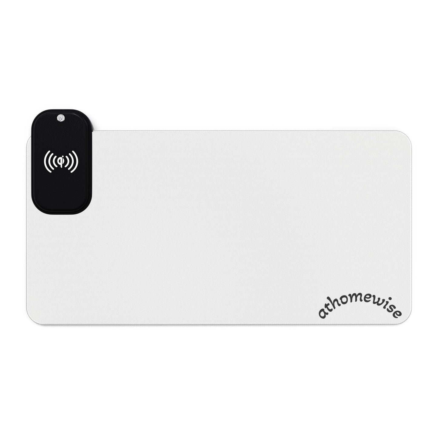 LED Gaming Mouse Pad with Wireless Chargin Station