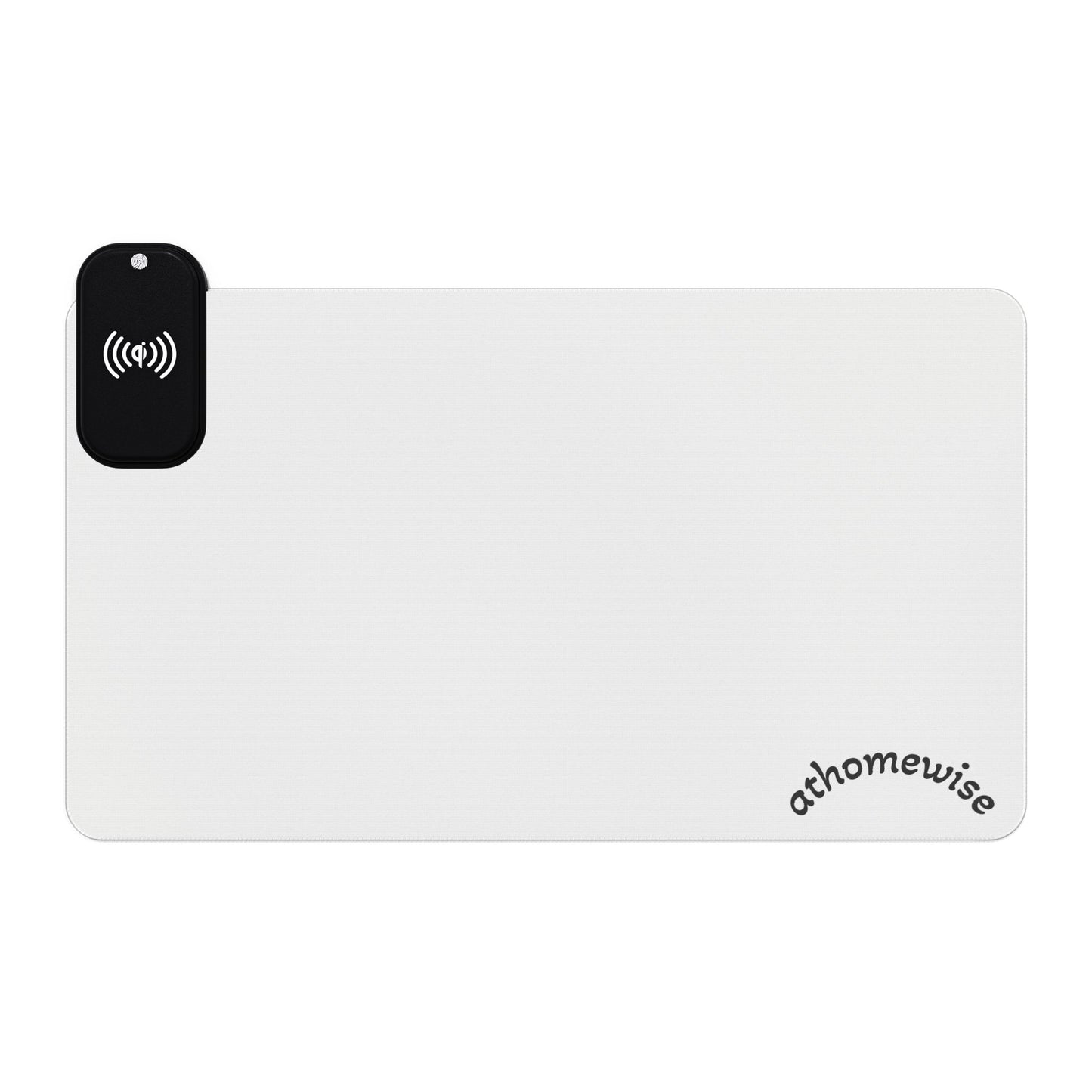 LED Gaming Mouse Pad with Wireless Chargin Station