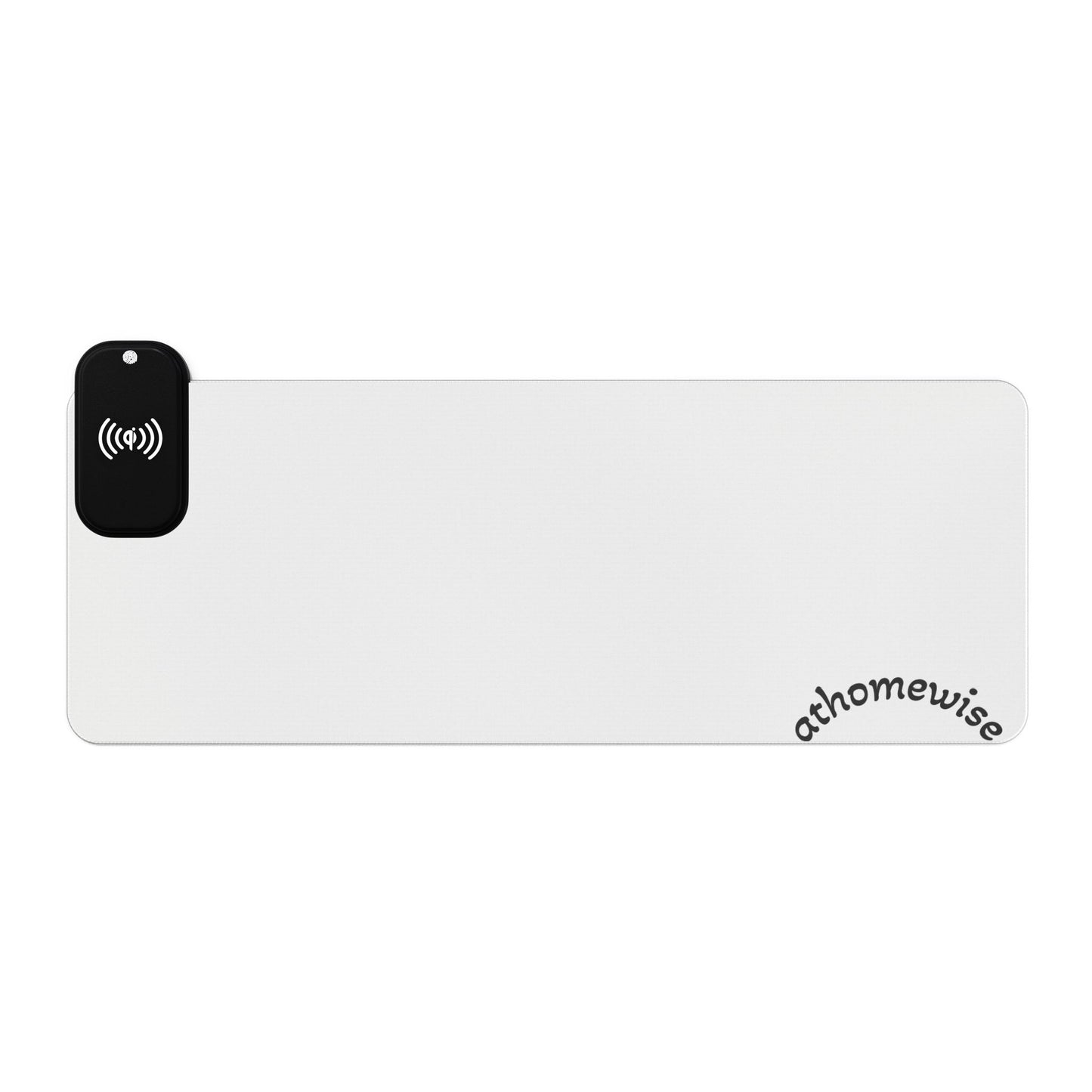 LED Gaming Mouse Pad with Wireless Chargin Station