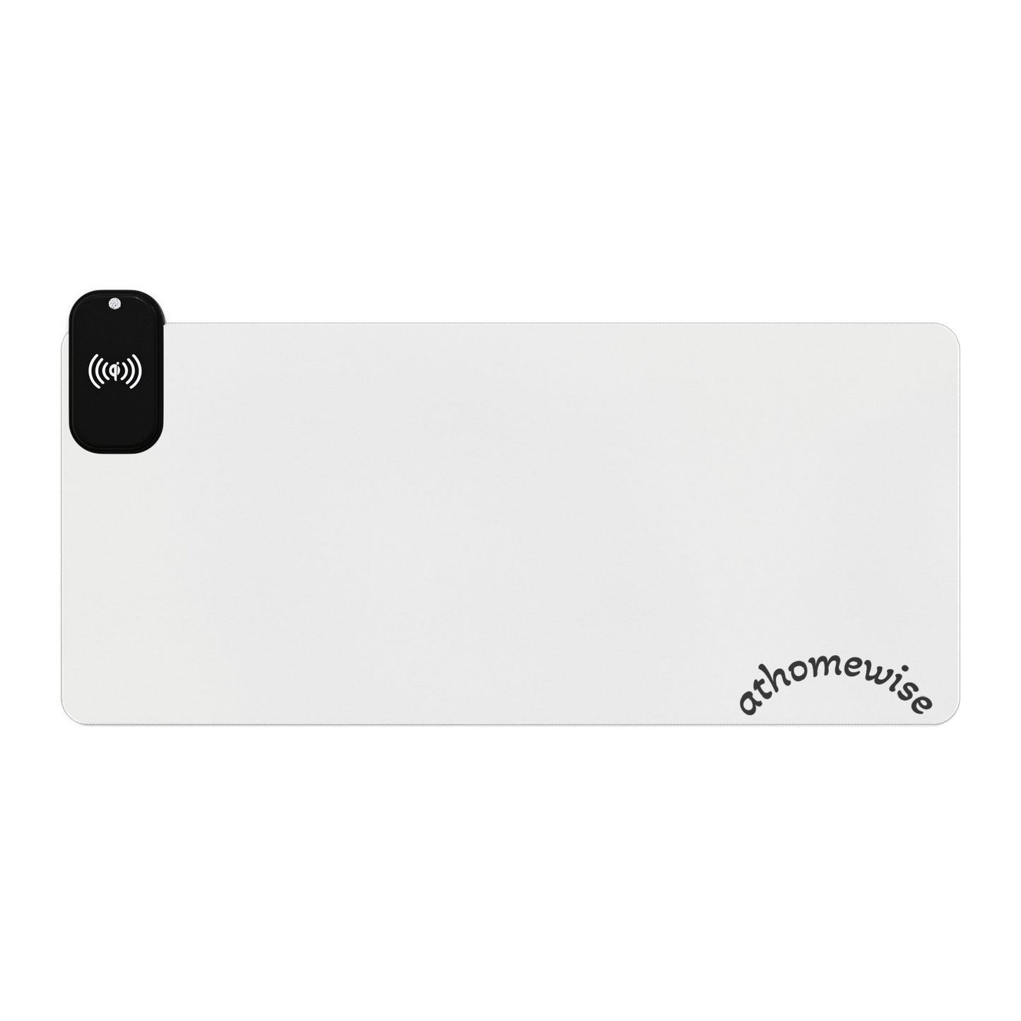 LED Gaming Mouse Pad with Wireless Chargin Station